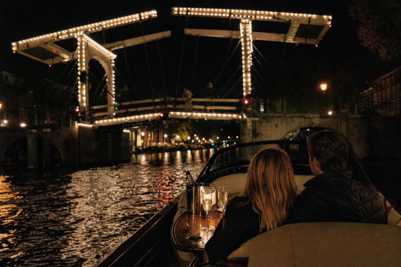 Amsterdam Private Luxury Champagne Canal Cruise